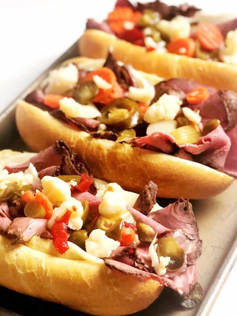 Italian Roast Beef Sandwich