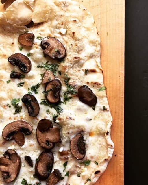 Mushroom and Herb Pizza • Keeping It Simple Blog