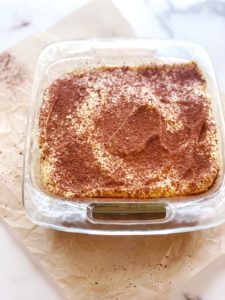 easy tiramisu top