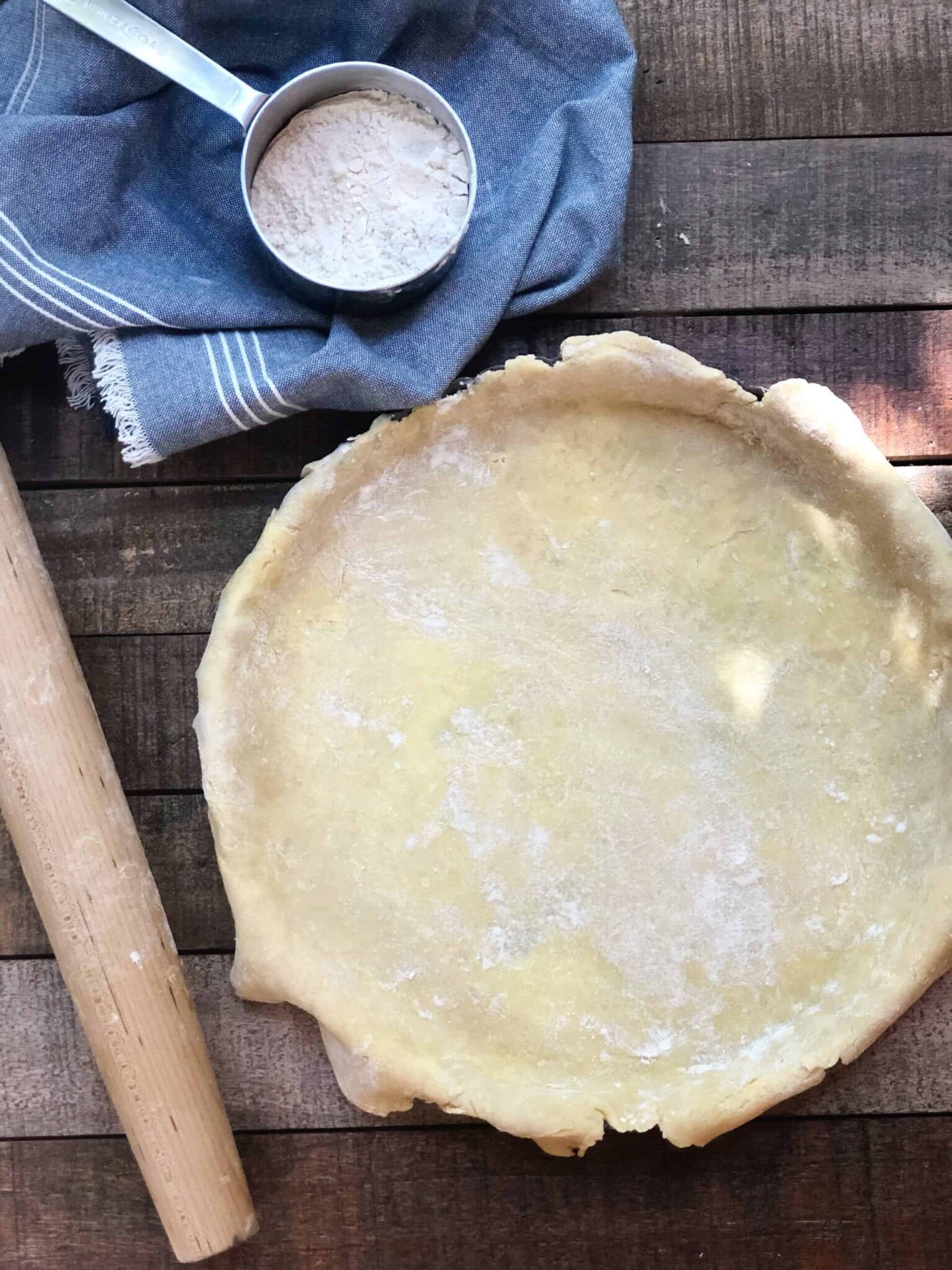 Homemade Quiche Pie Crust • Keeping It Simple Blog
