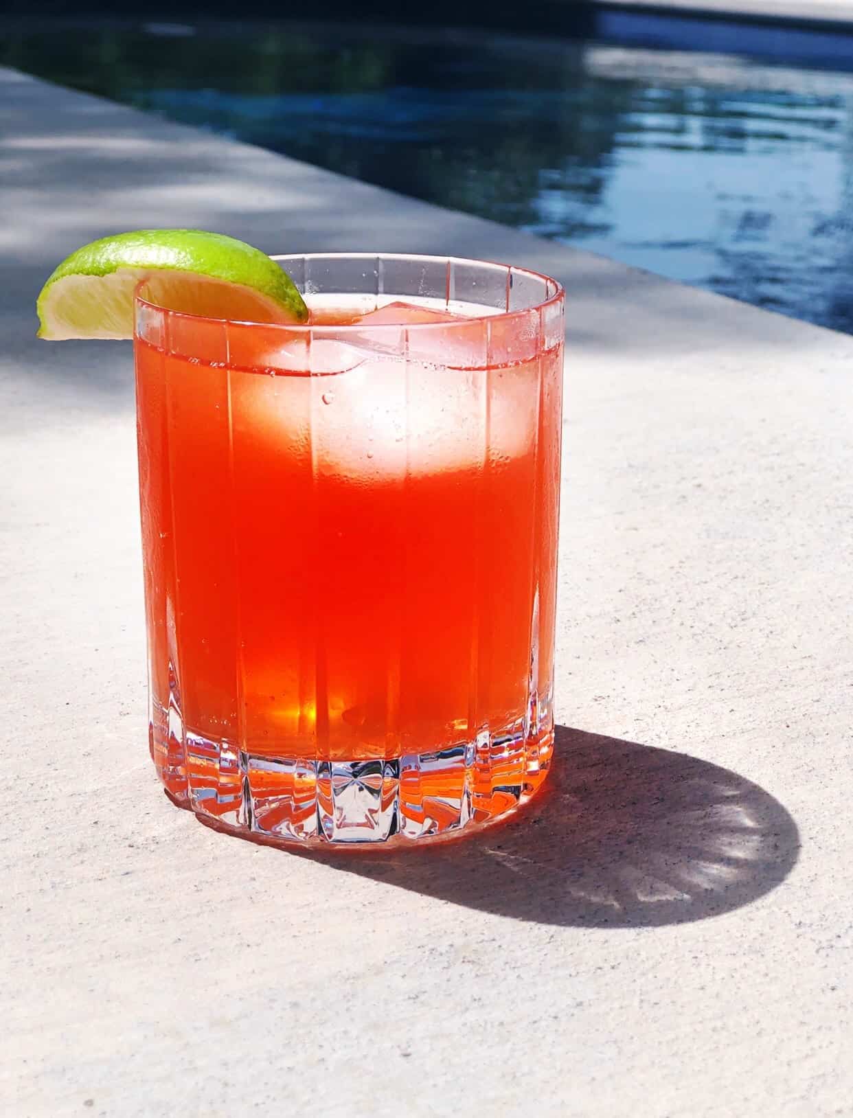 Refreshing Rhubarb Sour Fizz Cocktail Stock Photo - Image of food, glasses:  278094124