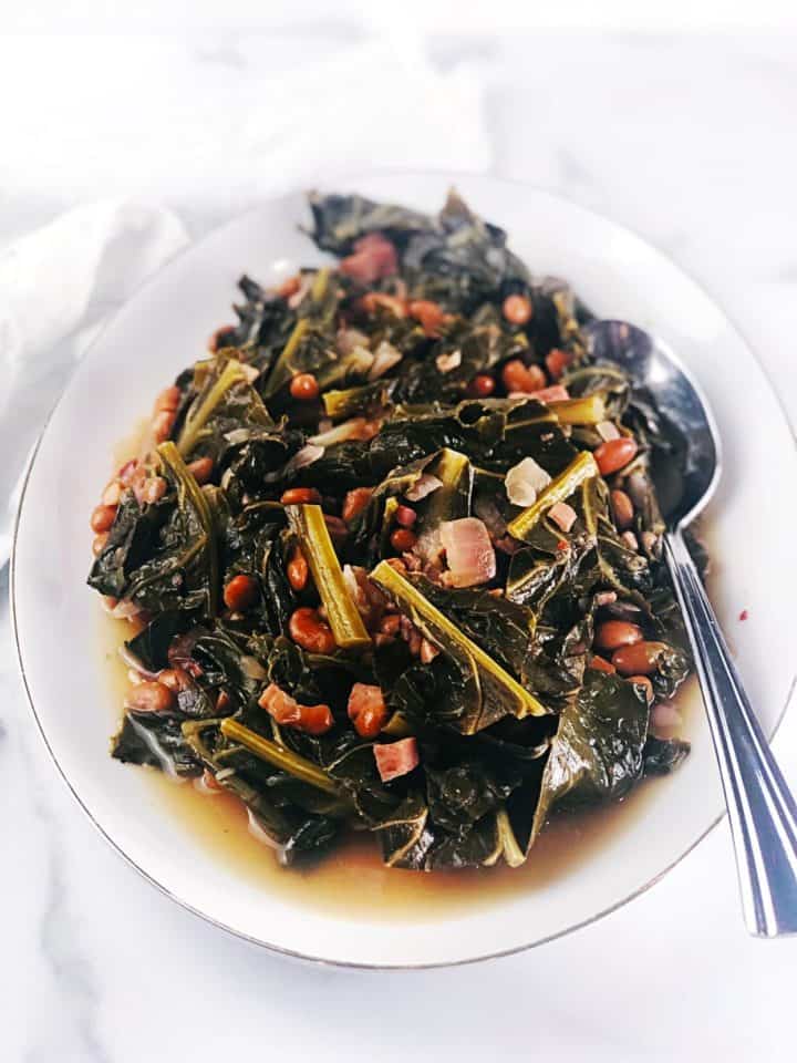 Collard Greens with Bacon • Keeping It Simple Blog