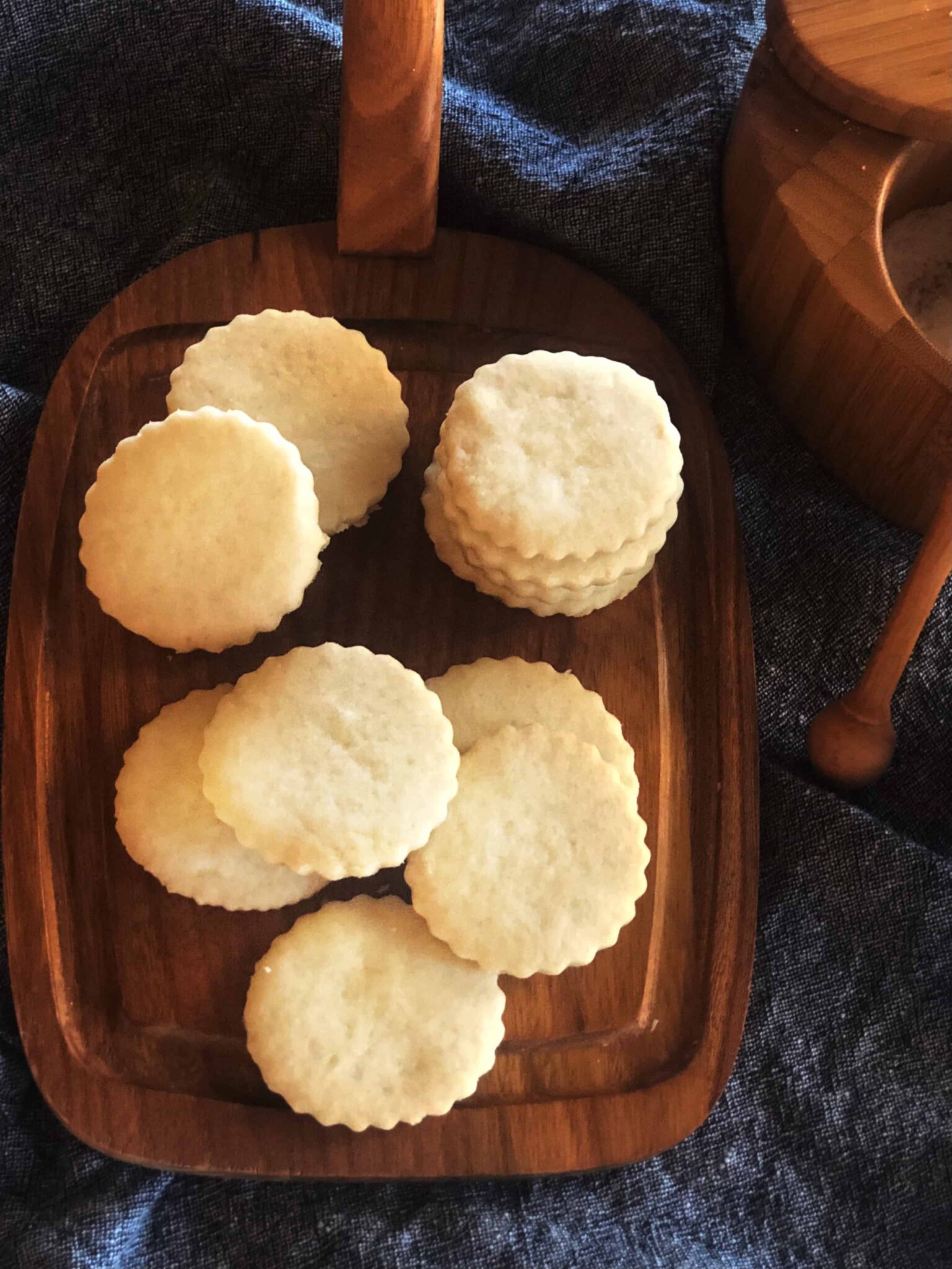 Salted Shortbread Cookies • Keeping It Simple Blog