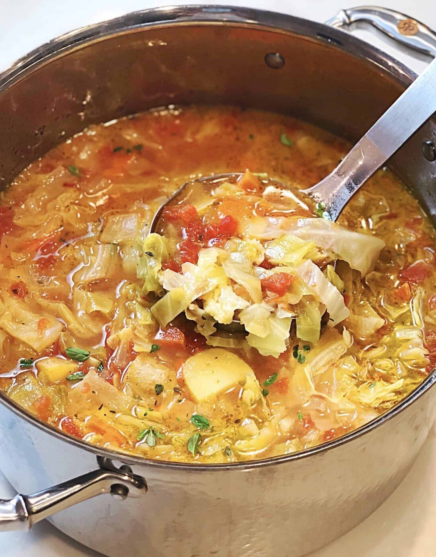 Vegetable Soup with Cabbage-image