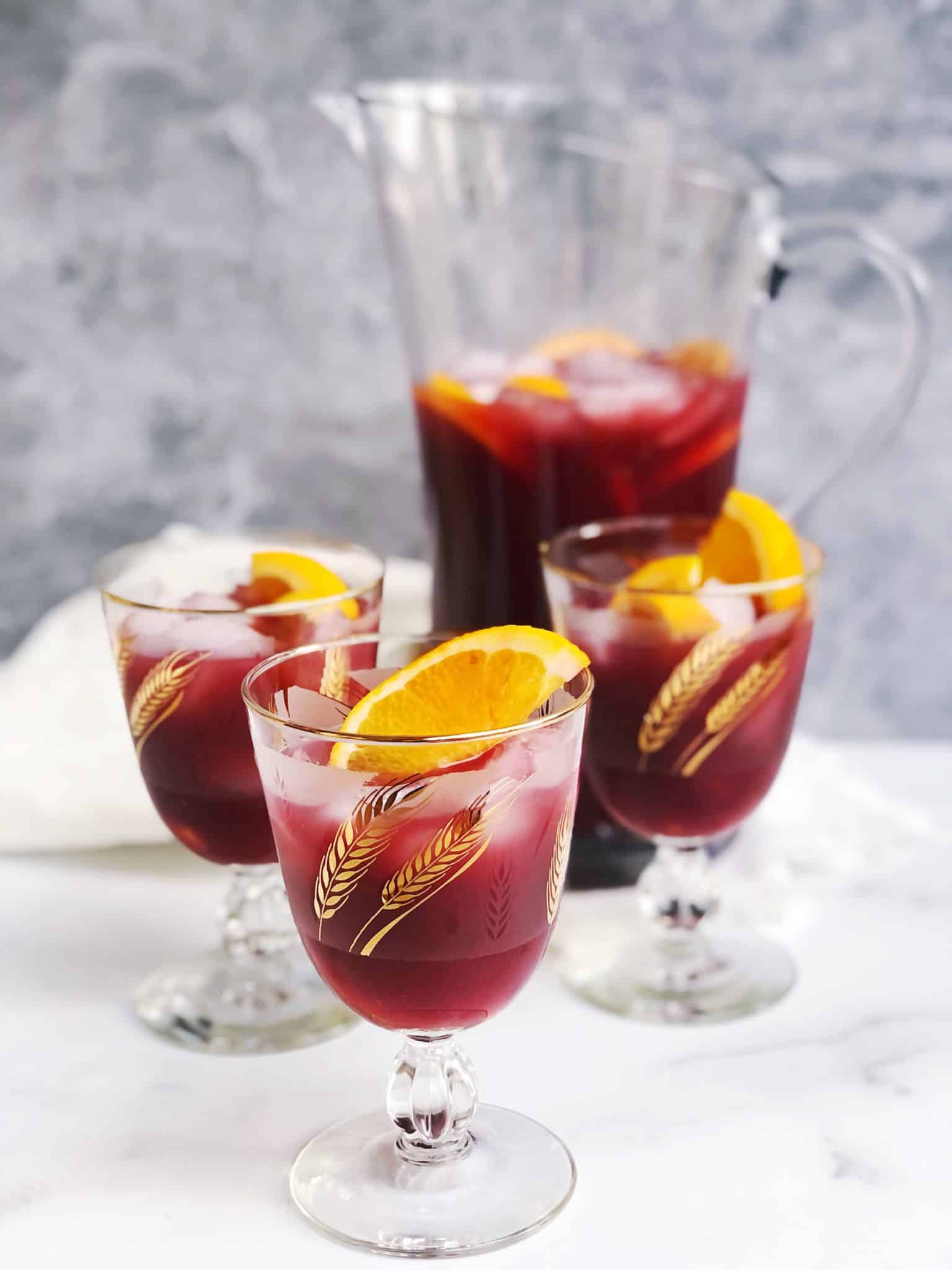 Easy Red Sangria with Aperol • Keeping It Simple Blog