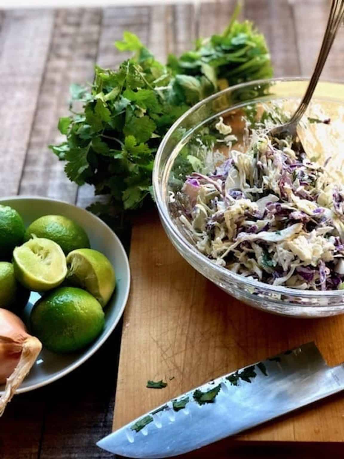 Cumin and Lime Coleslaw (Cuban Style) • Keeping It Simple Blog