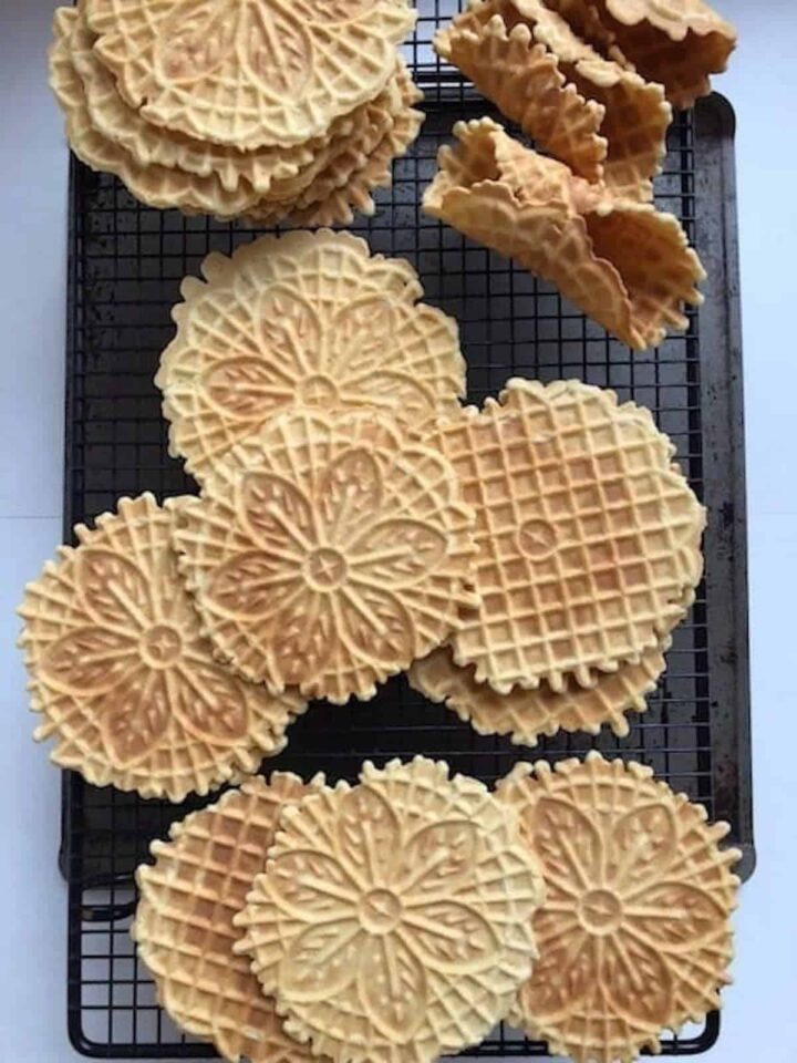 Classic Italian Pizzelle Cookies My family recipe • Keeping It Simple Blog