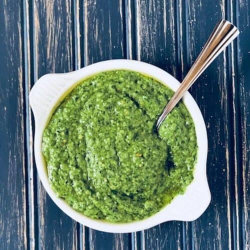 Homemade Pesto without Pine Nuts • Keeping It Simple Blog