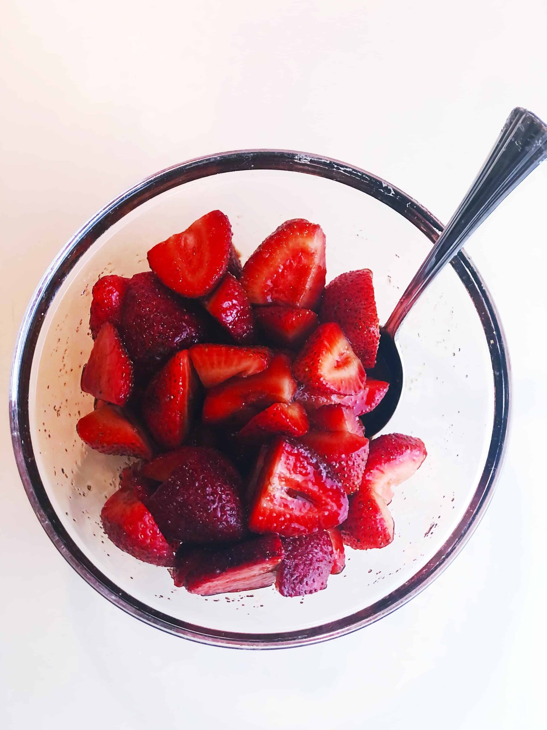 macerated strawberries