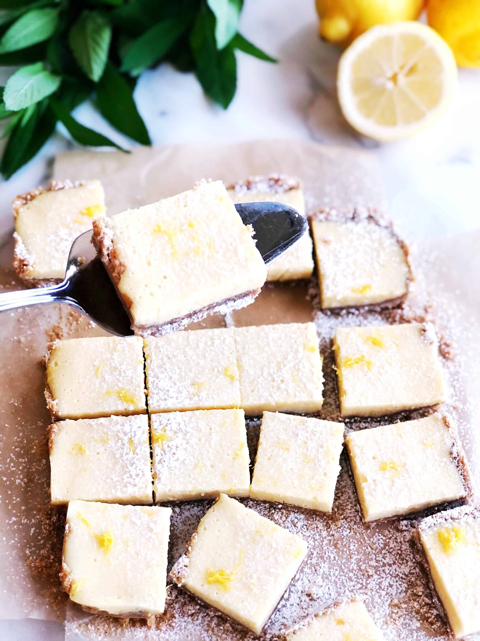 Easy Creamy Lemon Bars • Keeping It Simple Blog