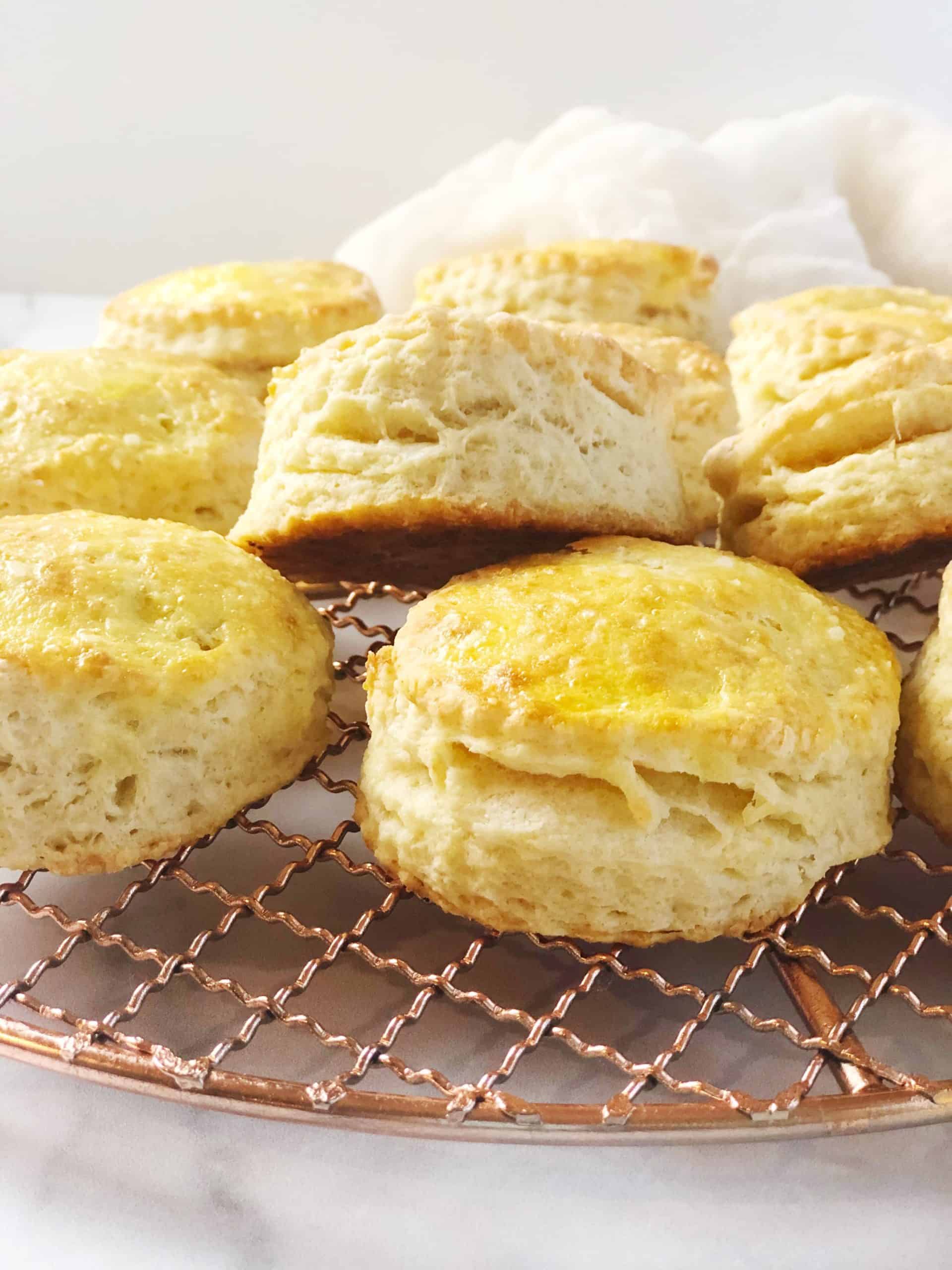 Fluffy Homemade Yogurt Biscuits • Keeping It Simple Blog