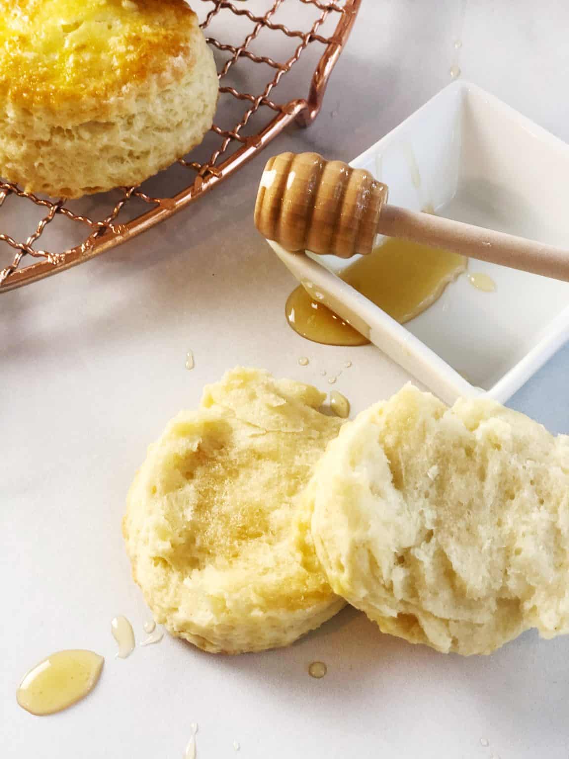 Fluffy Homemade Yogurt Biscuits • Keeping It Simple Blog