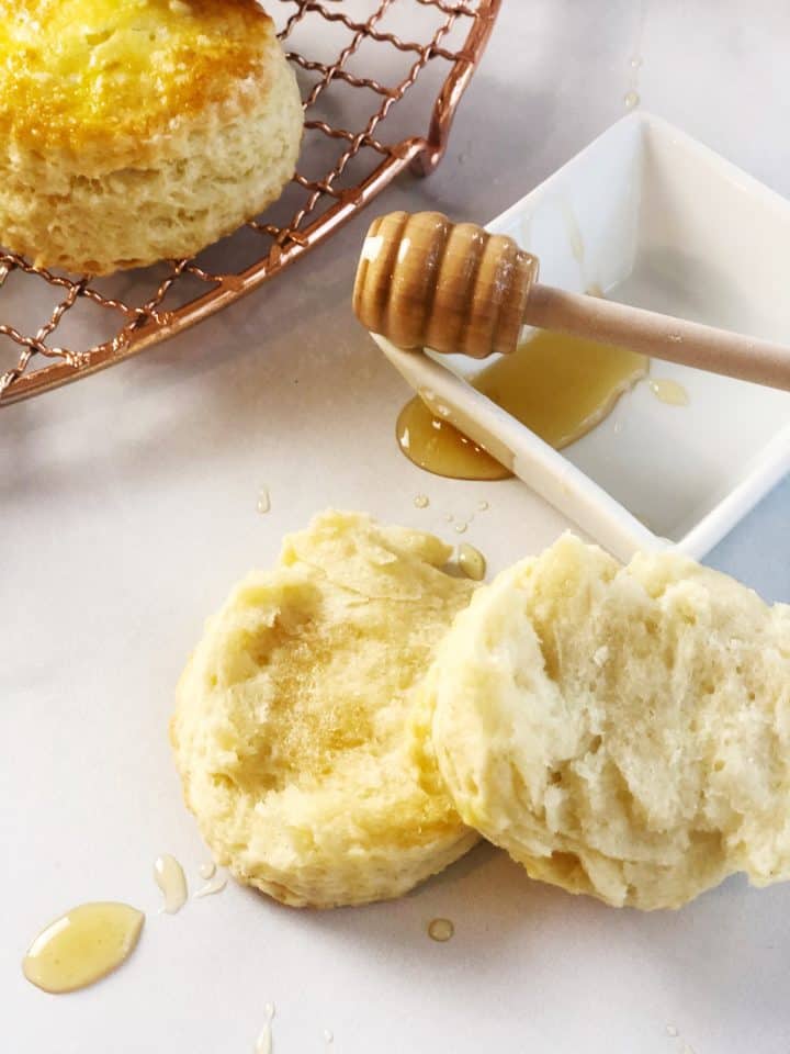 Fluffy Homemade Yogurt Biscuits • Keeping It Simple Blog