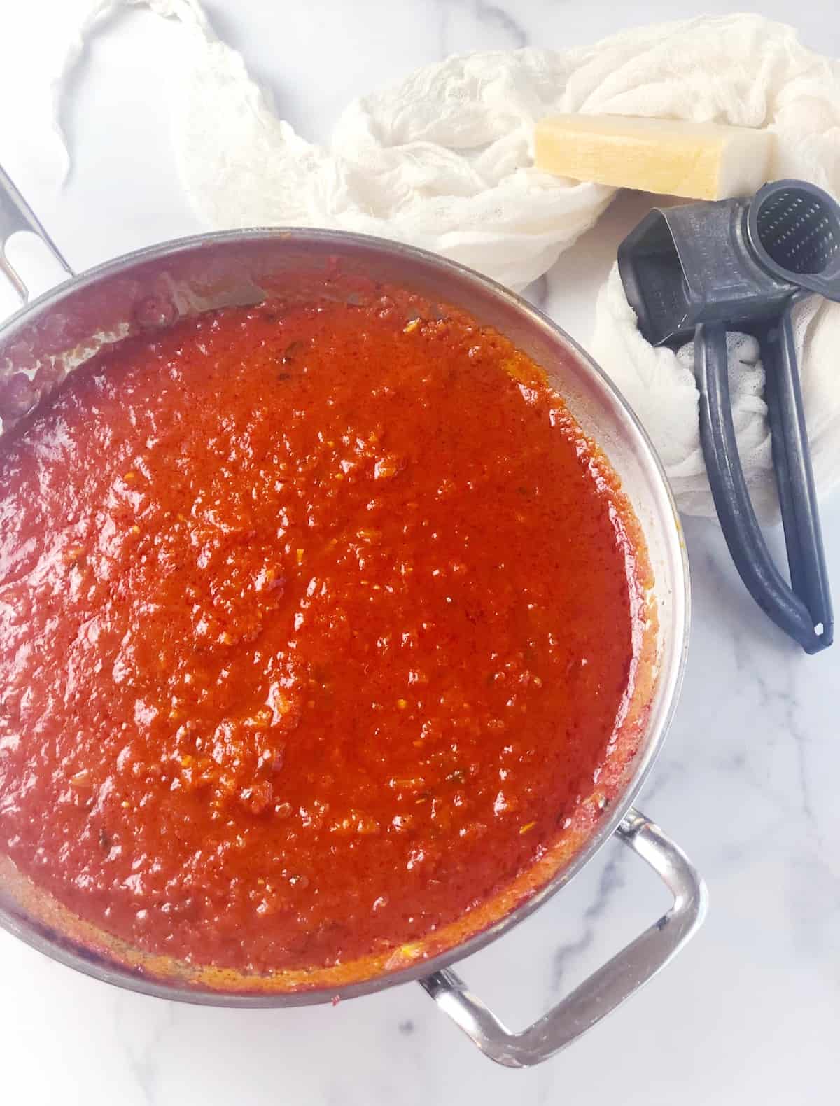 Authentic Italian San Marzano Marinara (Quick Recipe) • Keeping It Simple Blog