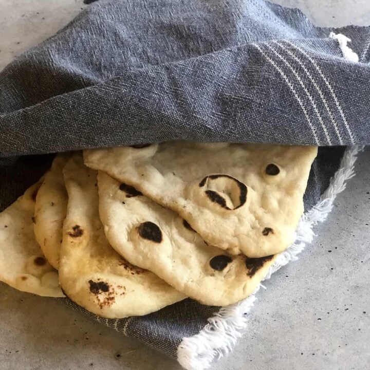 Simple Homemade Flatbread (No Yeast ) • Keeping It Simple Blog