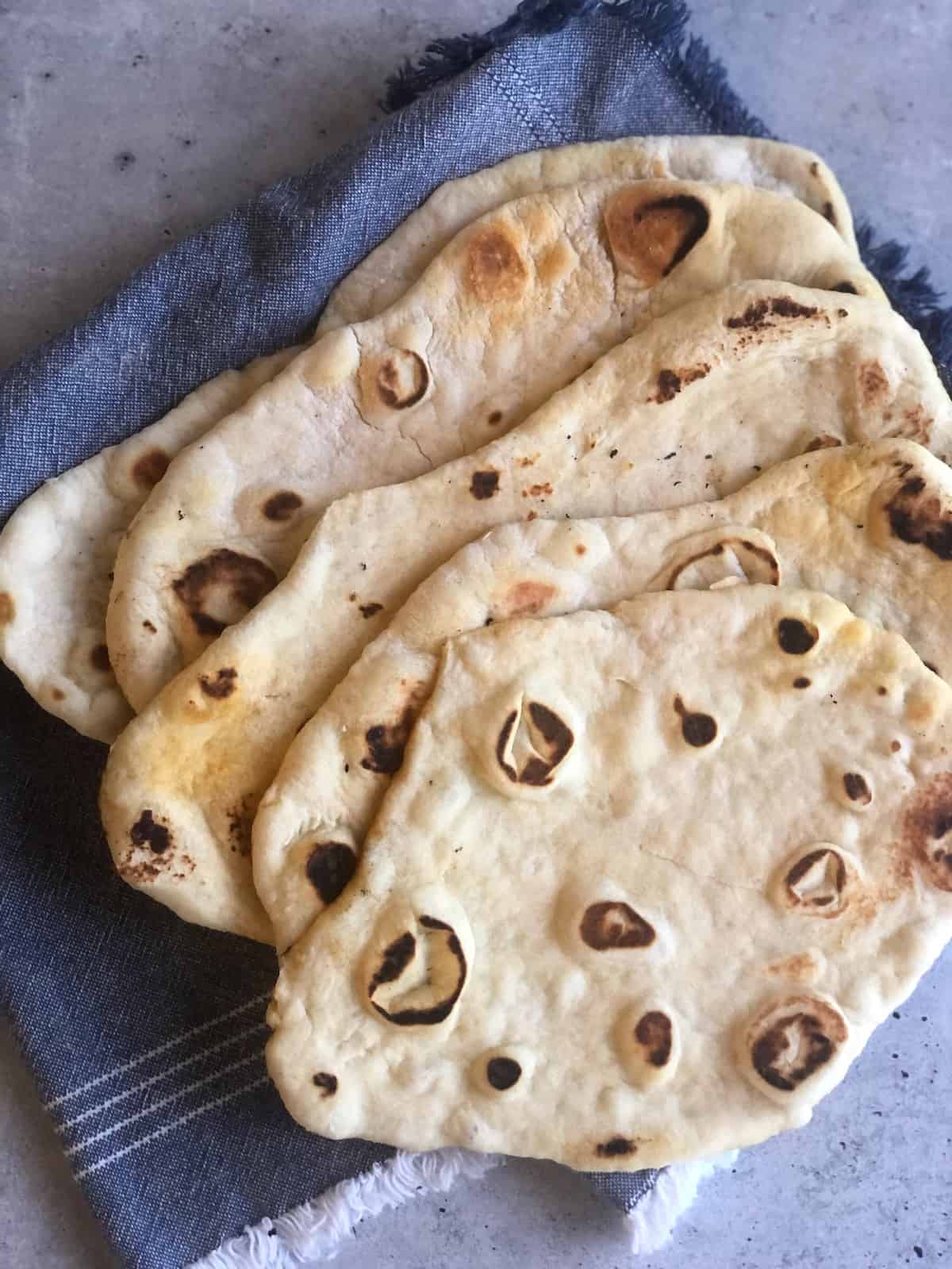 Simple Homemade Flatbread (No Yeast ) • Keeping It Simple Blog
