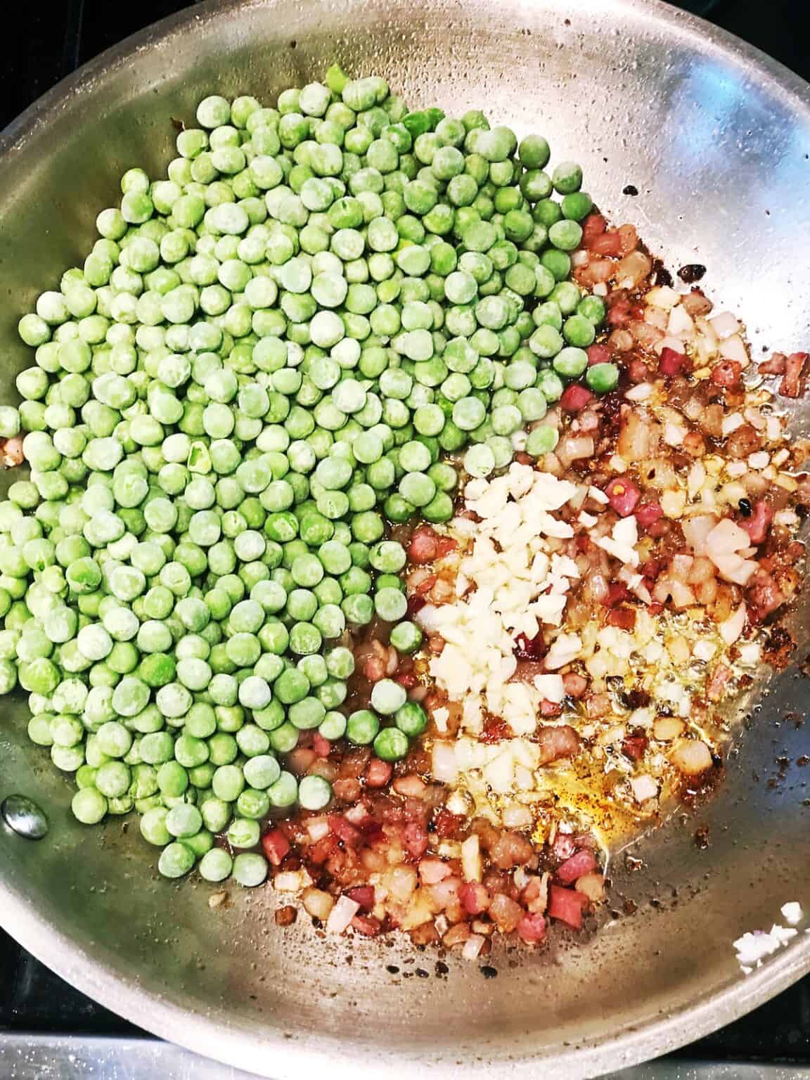 Peas and Pancetta • Keeping It Simple Blog
