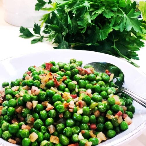 Peas and Pancetta • Keeping It Simple Blog