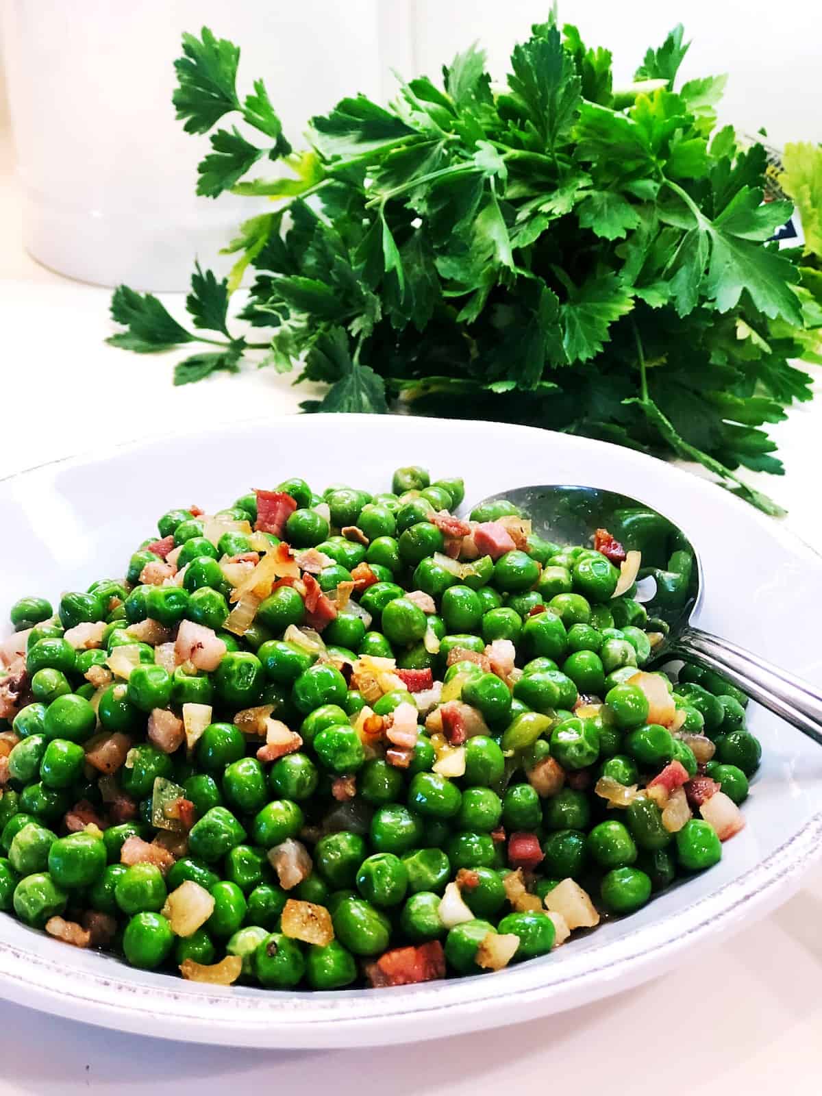 Peas and Pancetta • Keeping It Simple Blog