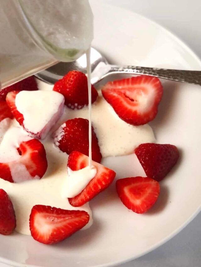Strawberries and Cream • Keeping It Simple Blog