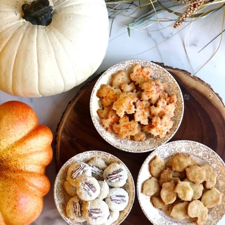 Creative Fall Shortbreaddisplay Fall Shortbread Cookies (2 Variations) • Keeping It Simple Blog