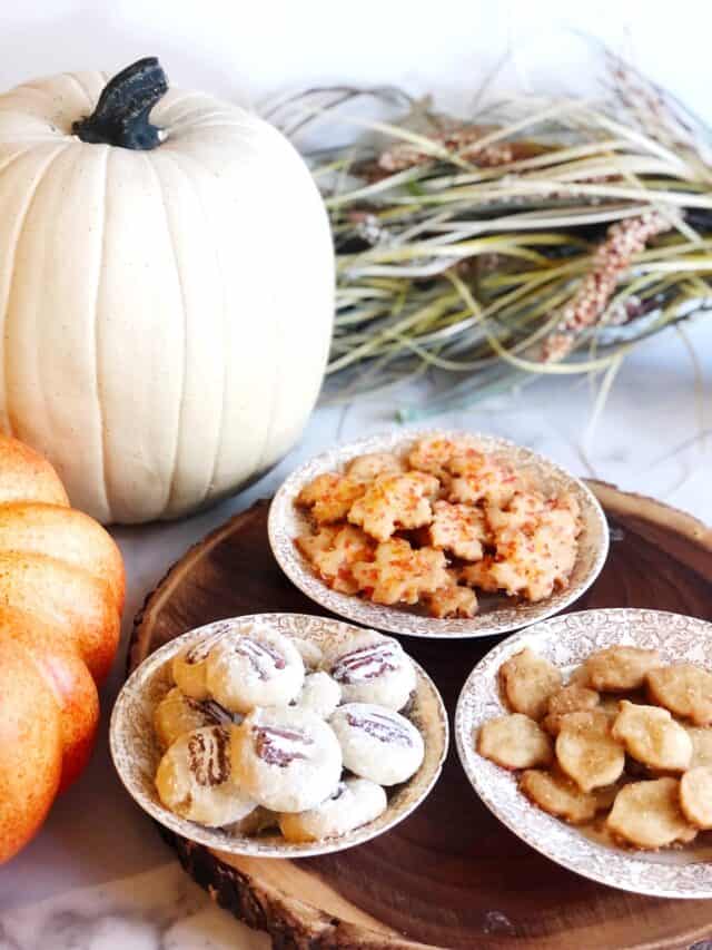 Creative Fall Shortbreaddisplay Fall Shortbread Cookies (2 Variations) • Keeping It Simple Blog