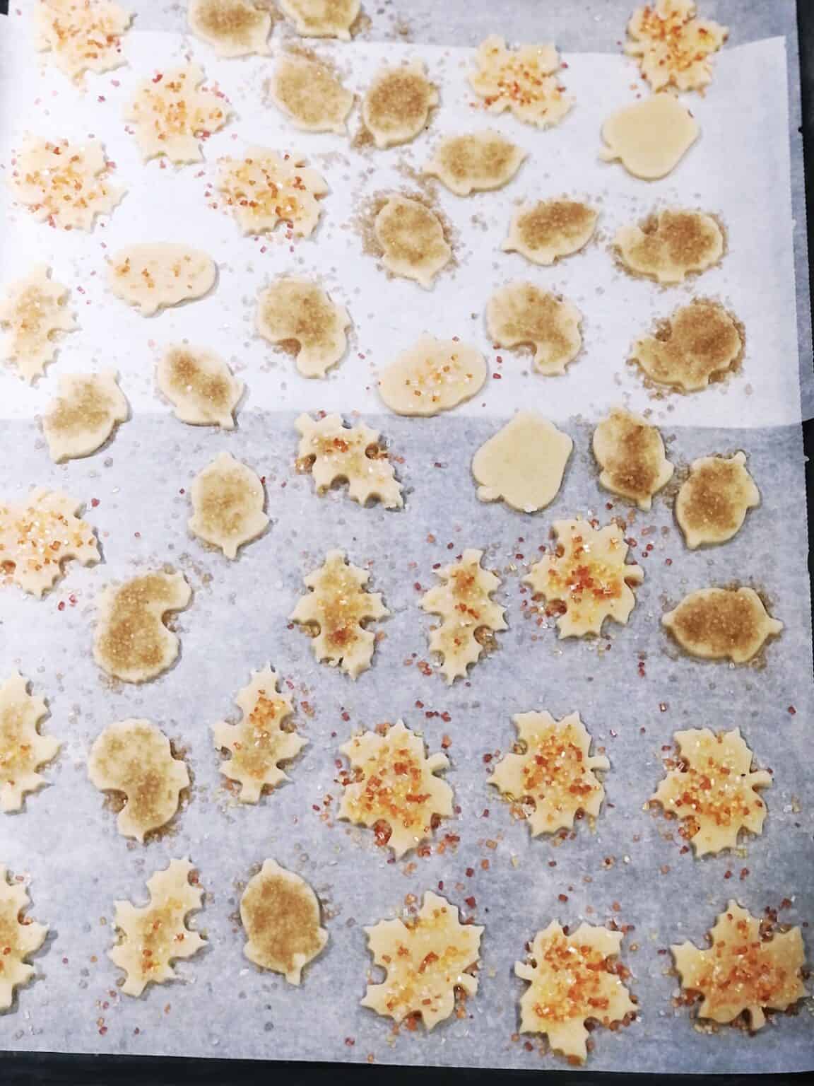 Fall Shortbread Cookies (2 Variations) • Keeping It Simple Blog