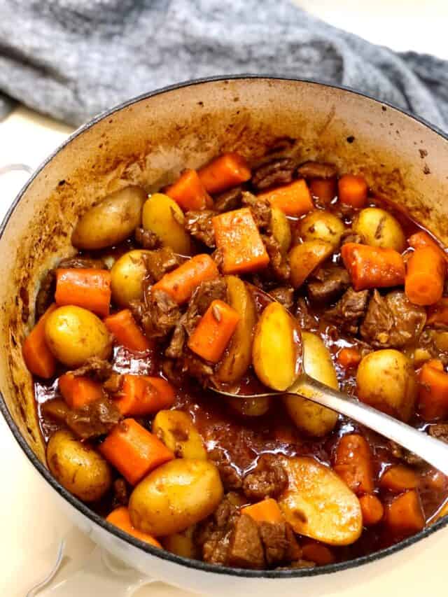 All Day Beef Stew (Dutch Oven) • Keeping It Simple Blog