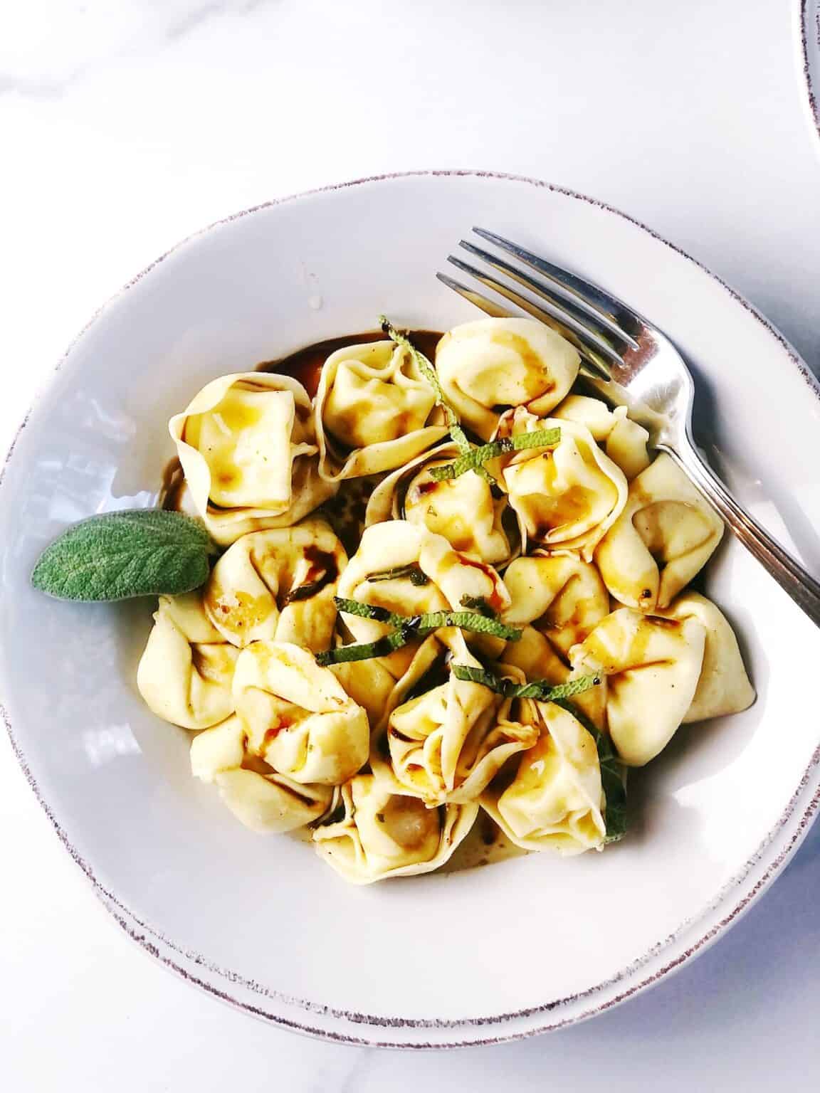Brown Butter Sage Tortellini • Keeping It Simple Blog