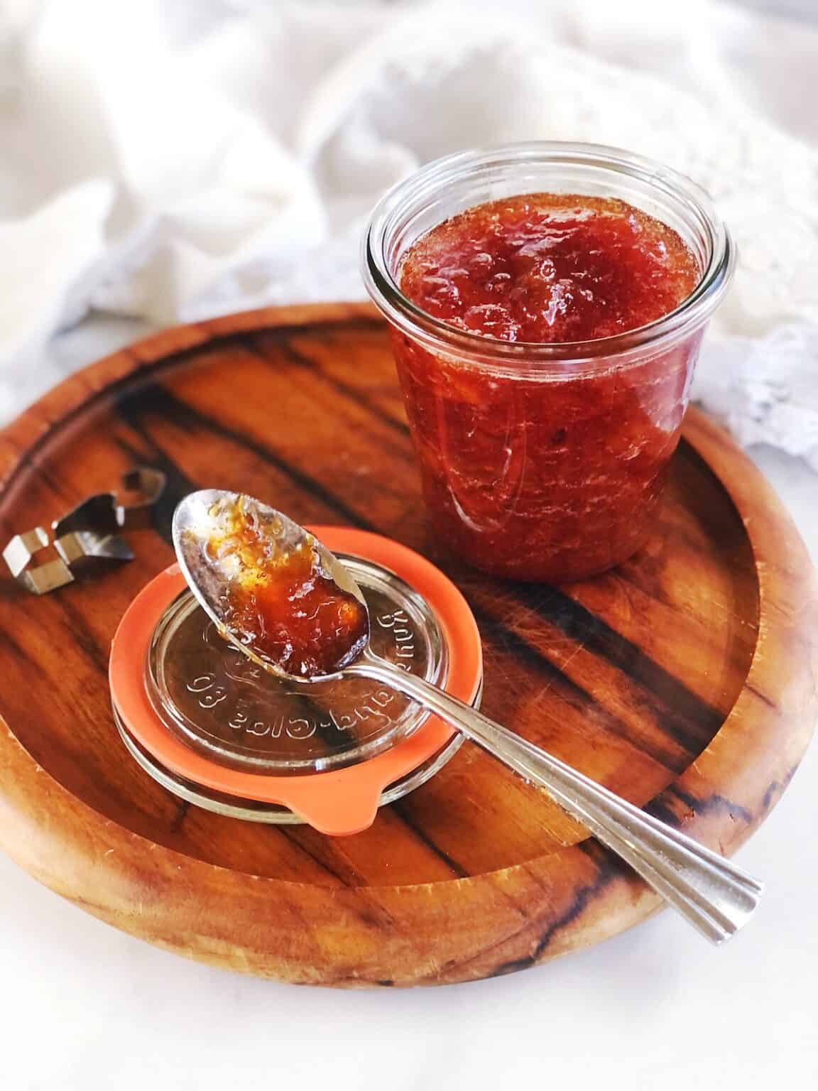 Nectarine Jam (3Ingredients) • Keeping It Simple Blog