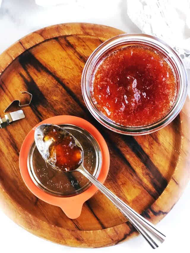 Nectarine Jam (3Ingredients) • Keeping It Simple Blog