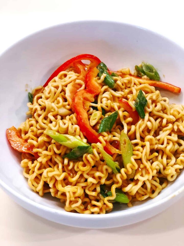 Spicy Peanut Butter Ramen (10 Minute Recipe) • Keeping It Simple Blog