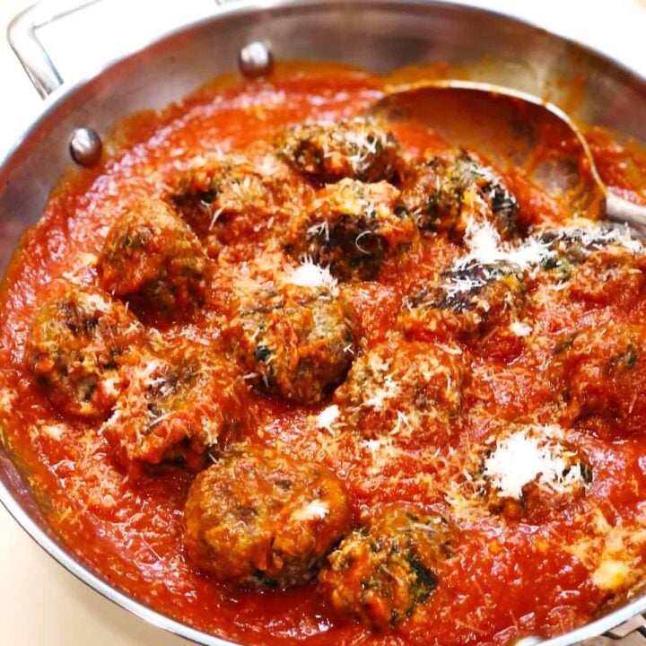 How To Cook Frozen Meatballs (2 Ways) • Keeping It Simple Blog