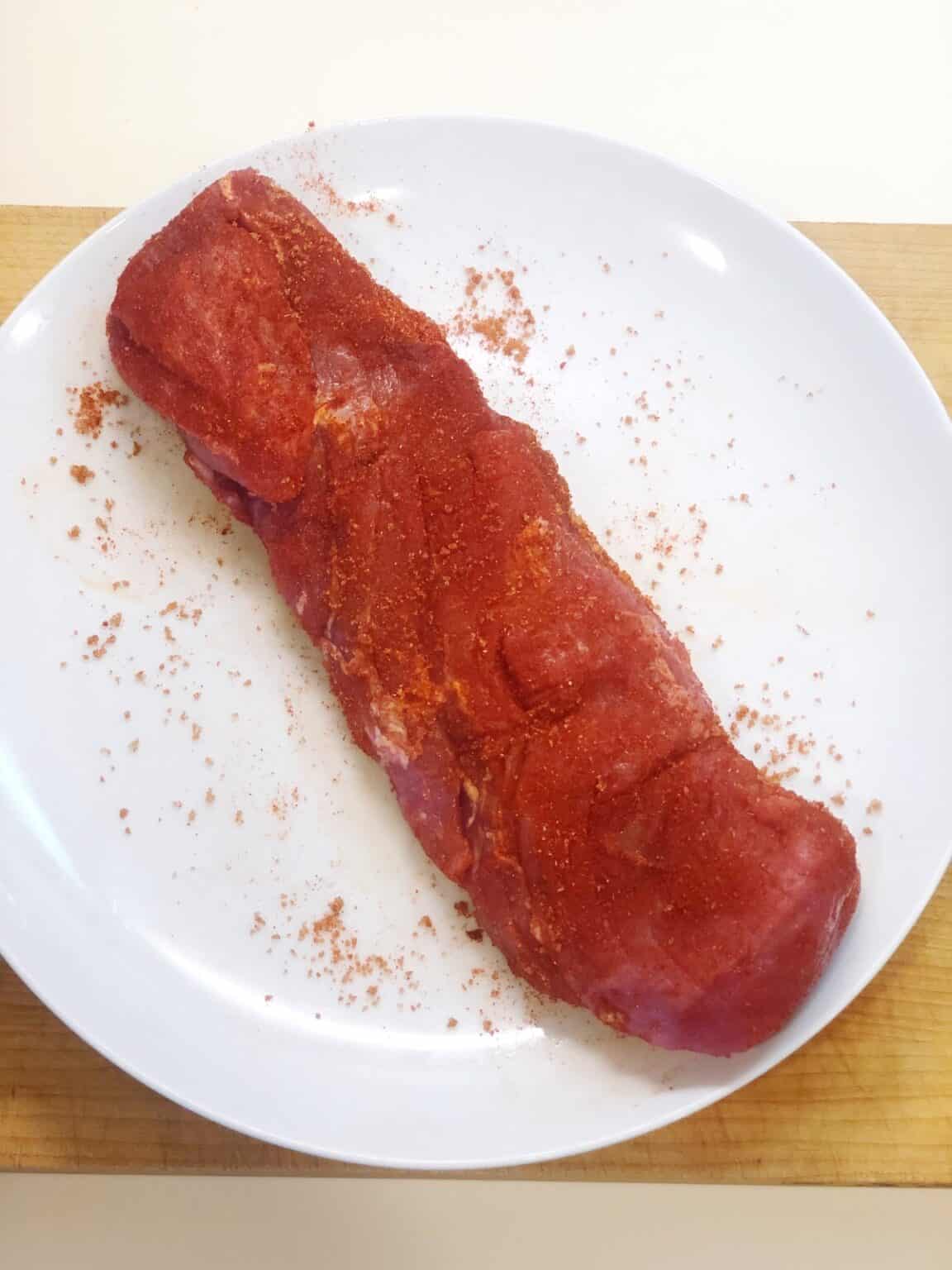 Baked Pork Tenderloin with Mesquite Rub • Keeping It Simple Blog