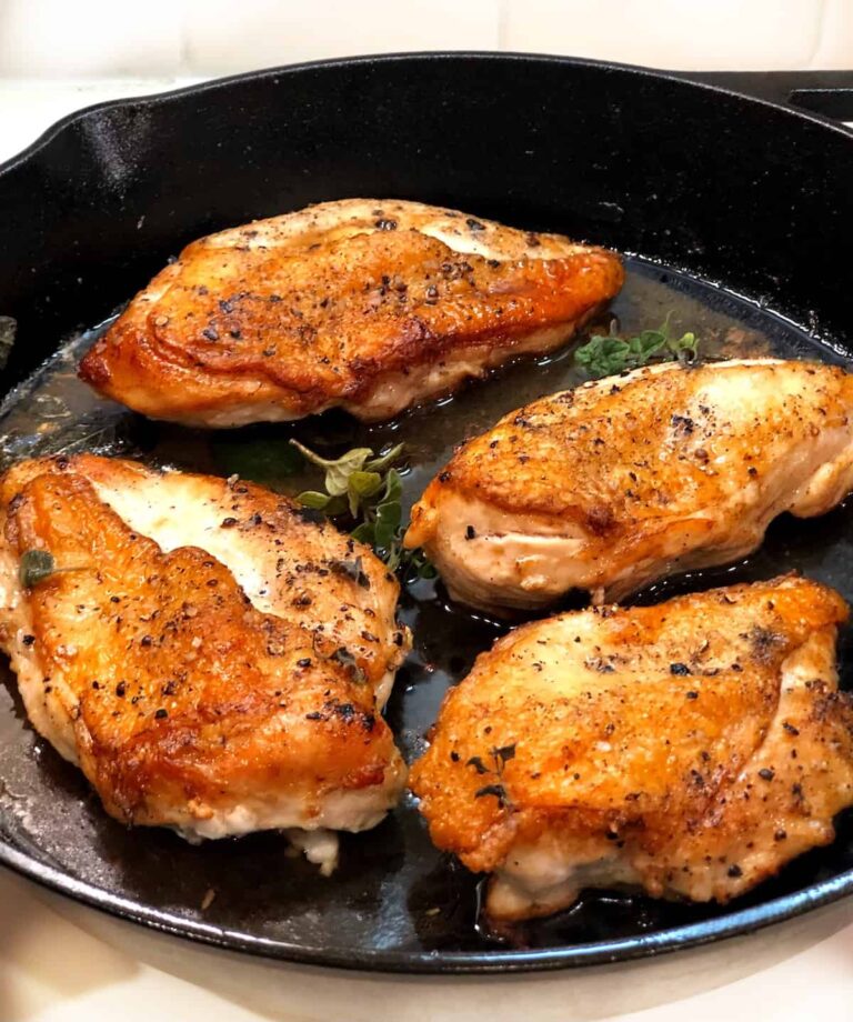 The Best Cast Iron Chicken Breast • Keeping It Simple Blog