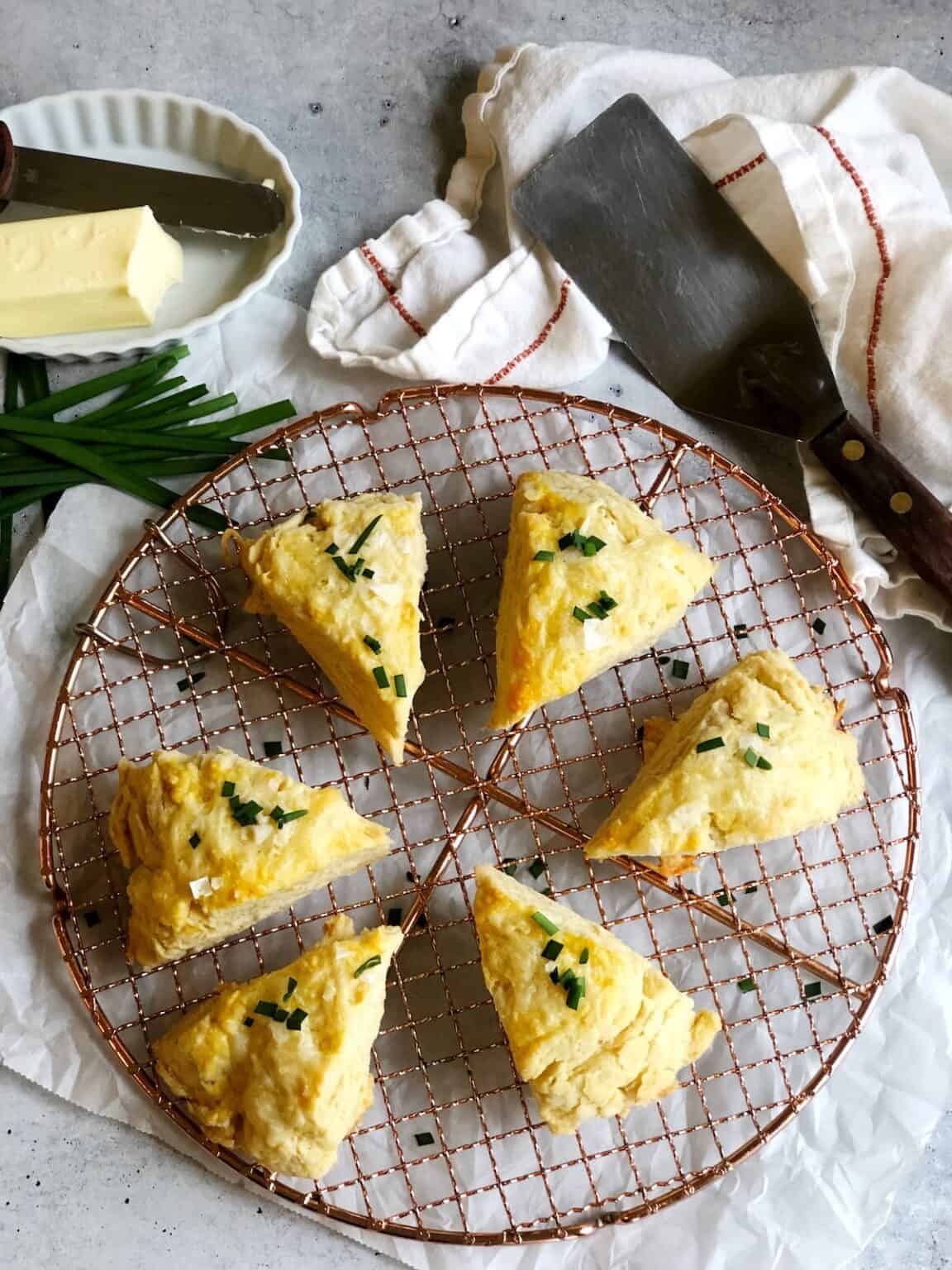 Easy Cheese Scones • Keeping It Simple Blog