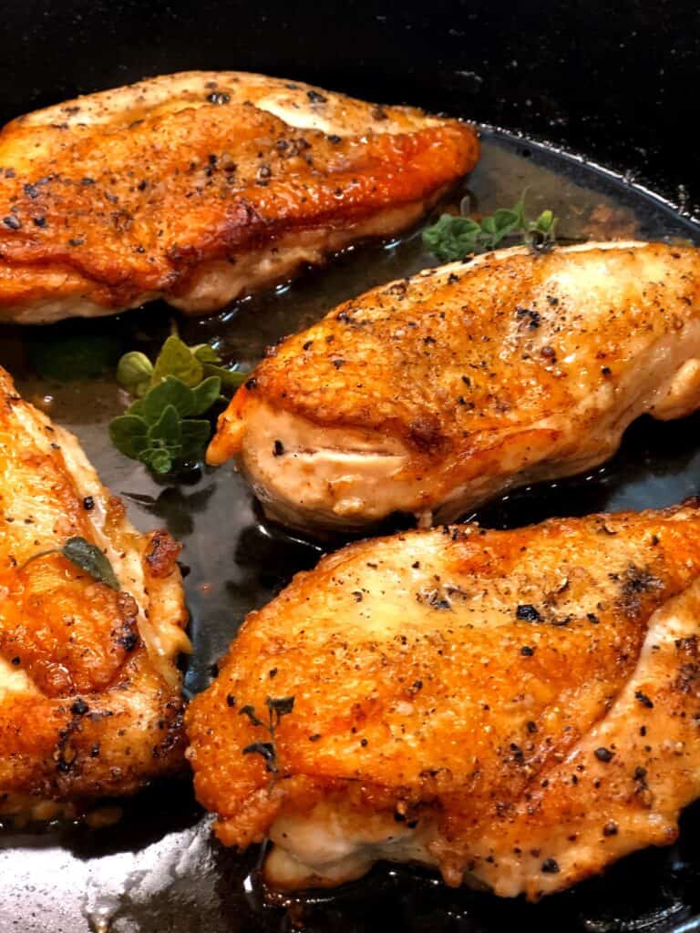 The Best Cast Iron Chicken Breast • Keeping It Simple Blog