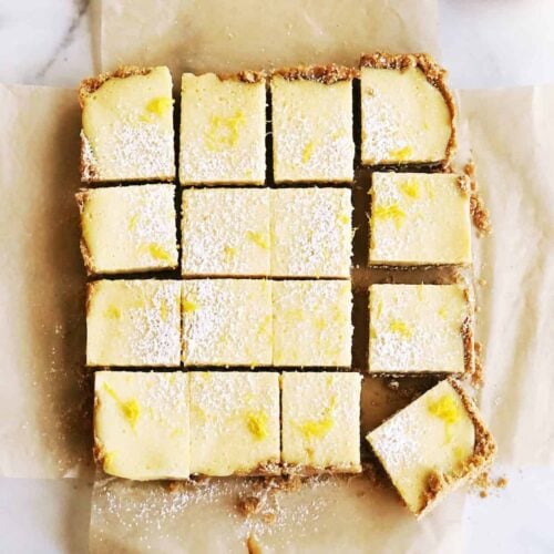 Easy Creamy Lemon Bars • Keeping It Simple Blog