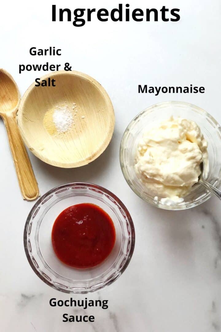 Gochujang Mayo (Spicy Korean Mayo) • Keeping It Simple Blog