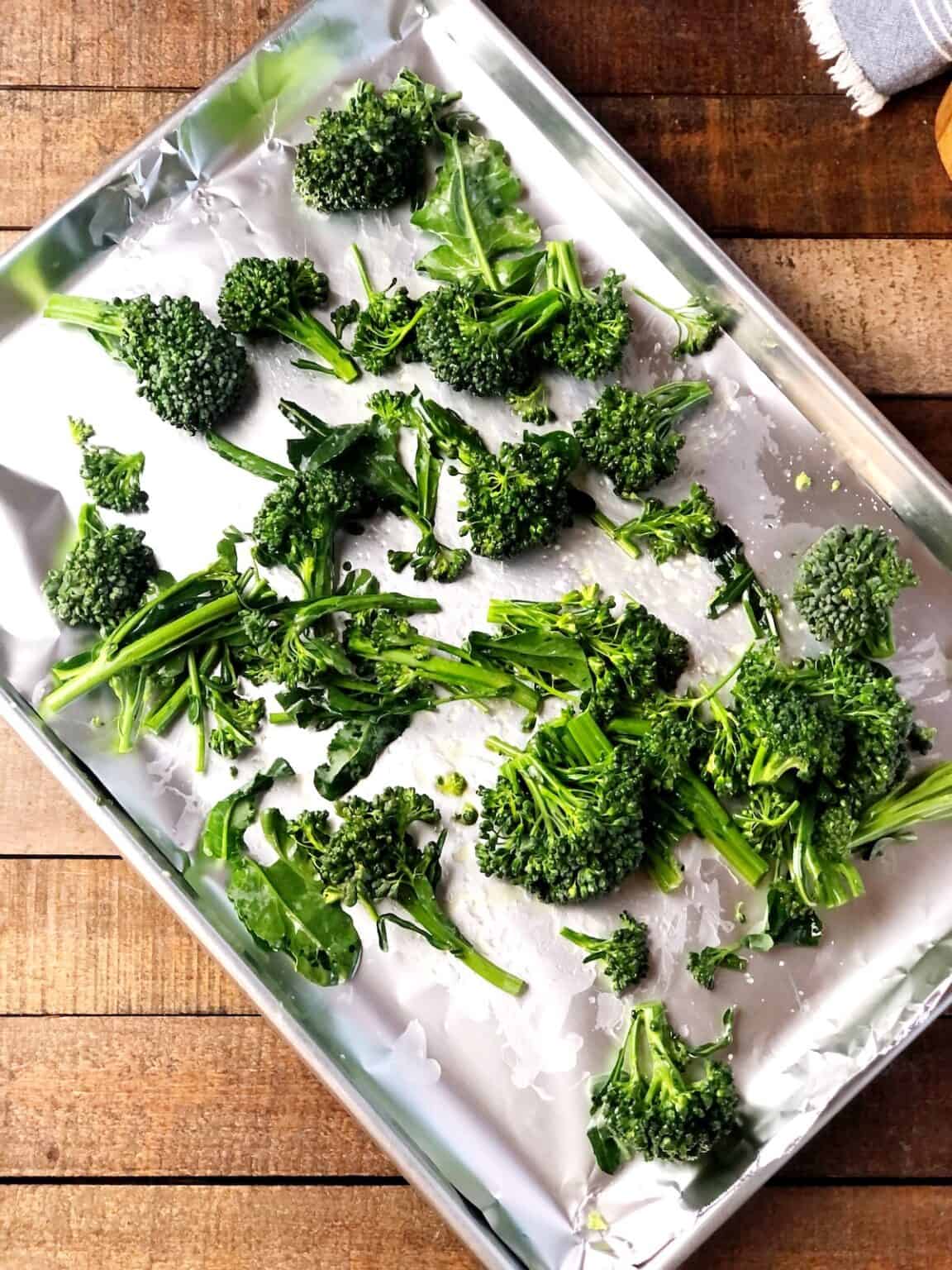 Simple Roasted Tenderstem Broccoli (Broccolini) • Keeping It Simple Blog