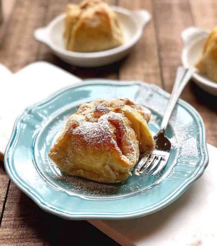Homemade Apple Dumplings with Puff Pastry • Keeping It Simple Blog