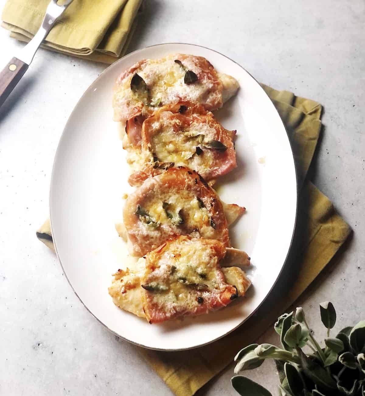 Chicken Saltimbocca (Chicken with Prosciutto)-image