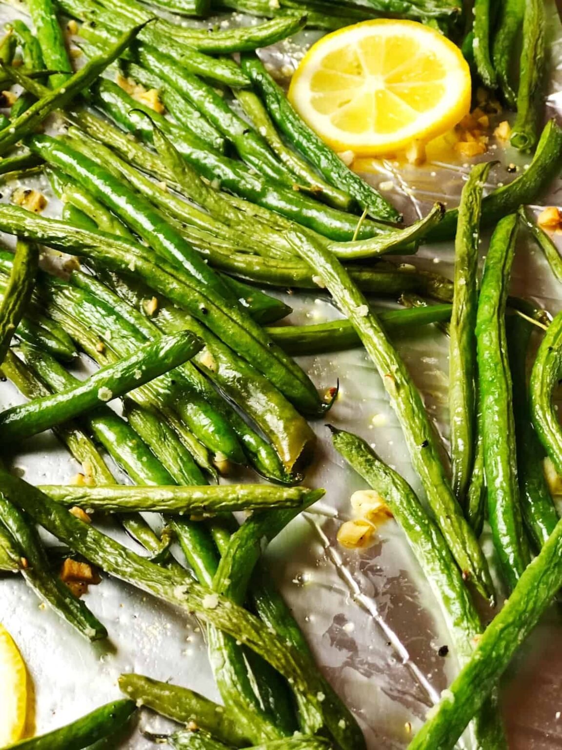 Garlic Roasted Green Beans • Keeping It Simple Blog
