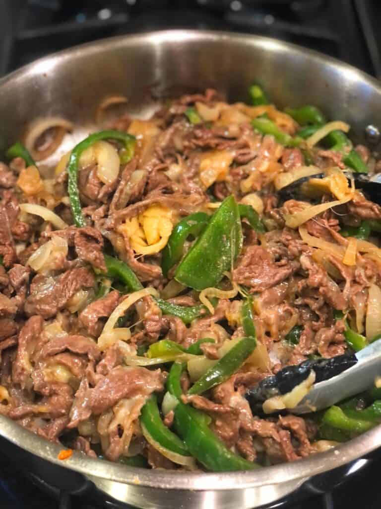 Easy Philly Cheesesteaks • Keeping It Simple Blog