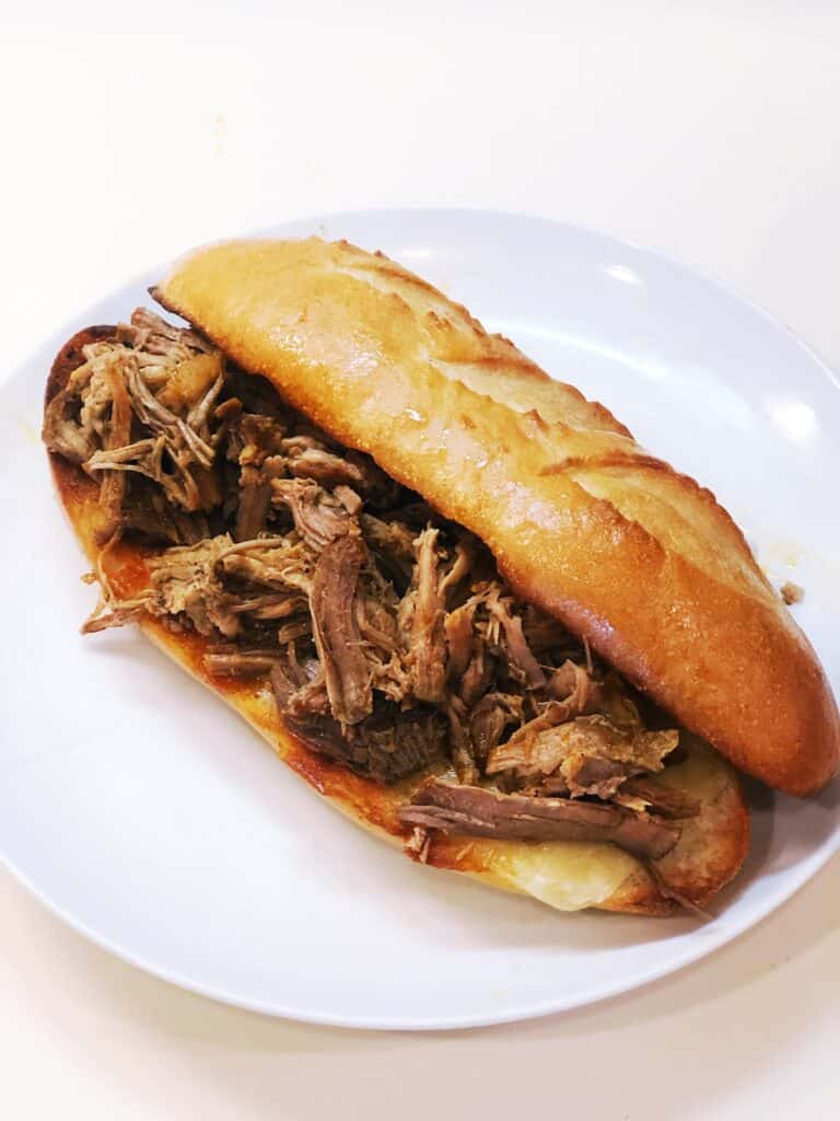 Pot Roast Sandwich (Slow Cooker Recipe) • Keeping It Simple Blog