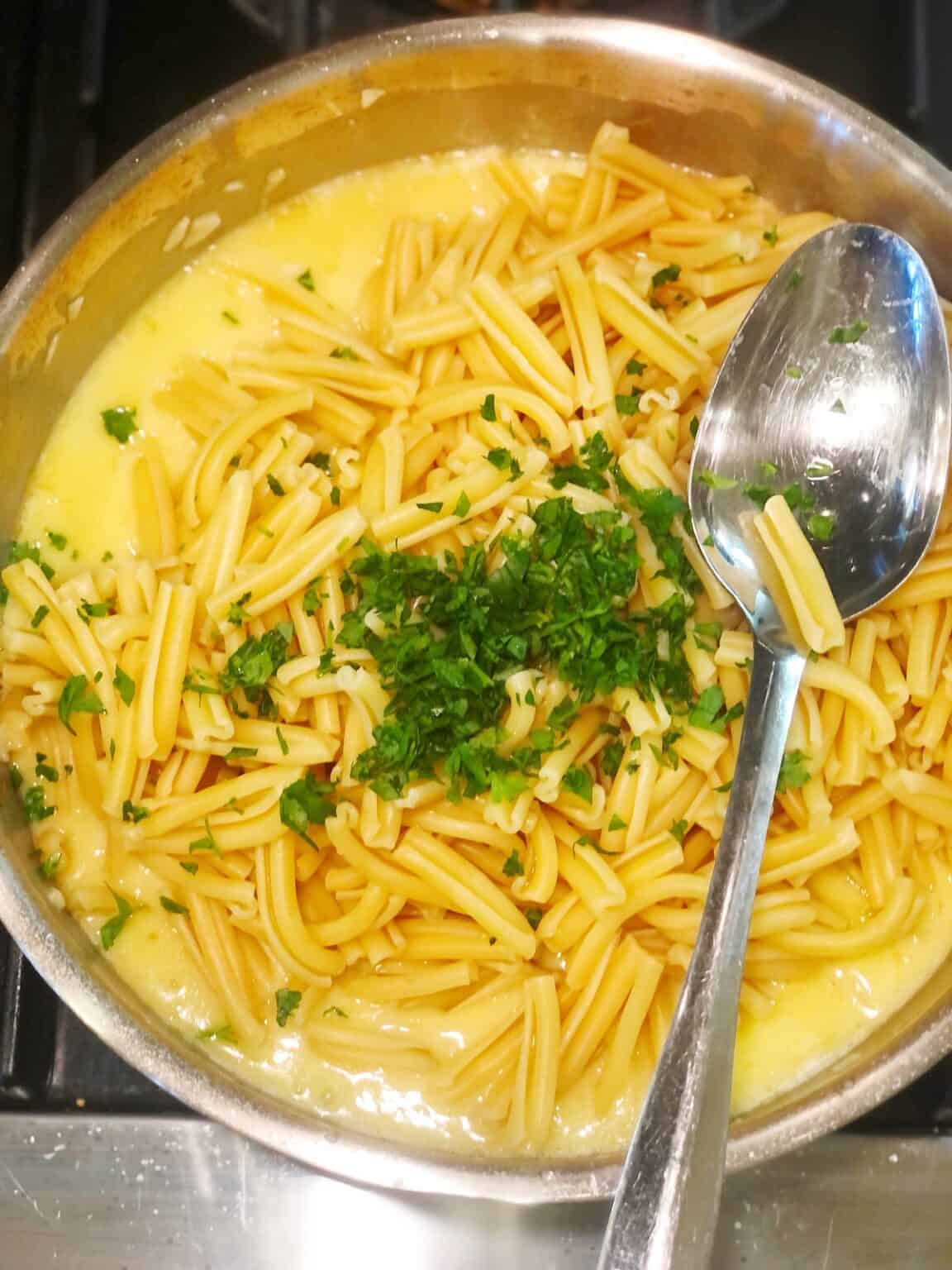 White Wine Garlic Butter Sauce For Pasta • Keeping It Simple Blog