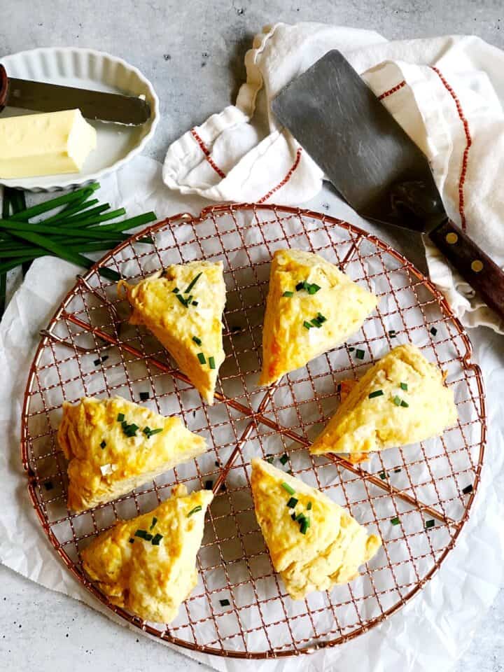 Easy Cheese Scones • Keeping It Simple Blog