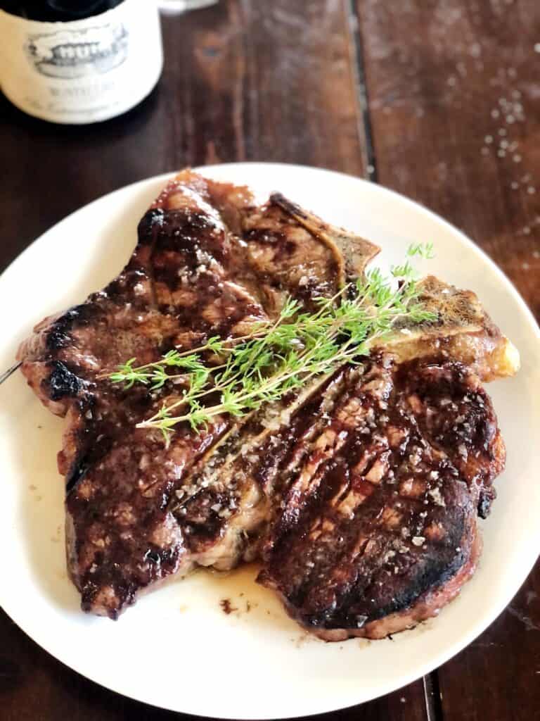 Perfect Grilled TBone Steak (Florentine Steak) • Keeping It Simple Blog