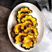 acorn squash slices