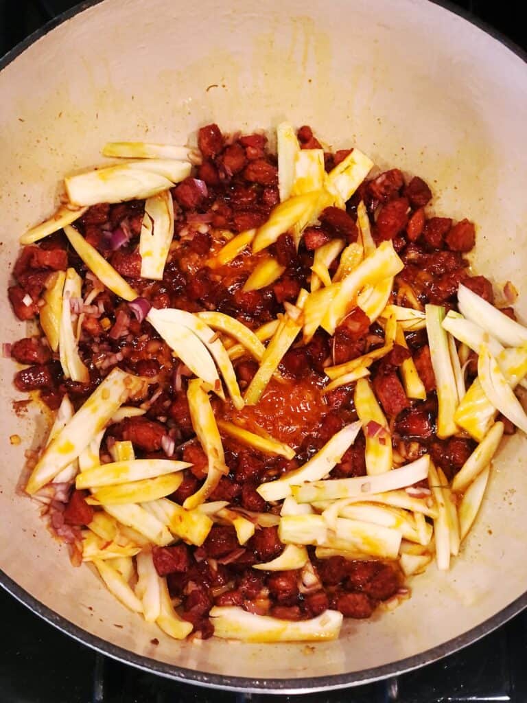 Spanish Mussels (Mussels with Chorizo) • Keeping It Simple Blog